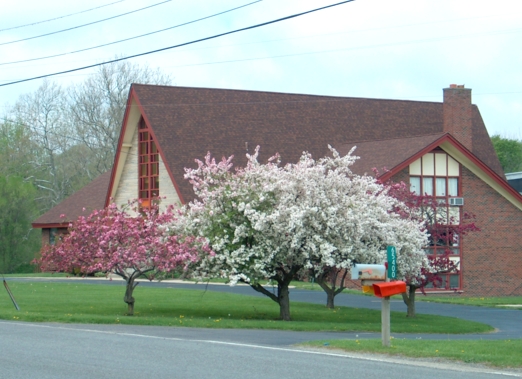 Hartford Federated Church built in 1961 - Hartford Michigan
